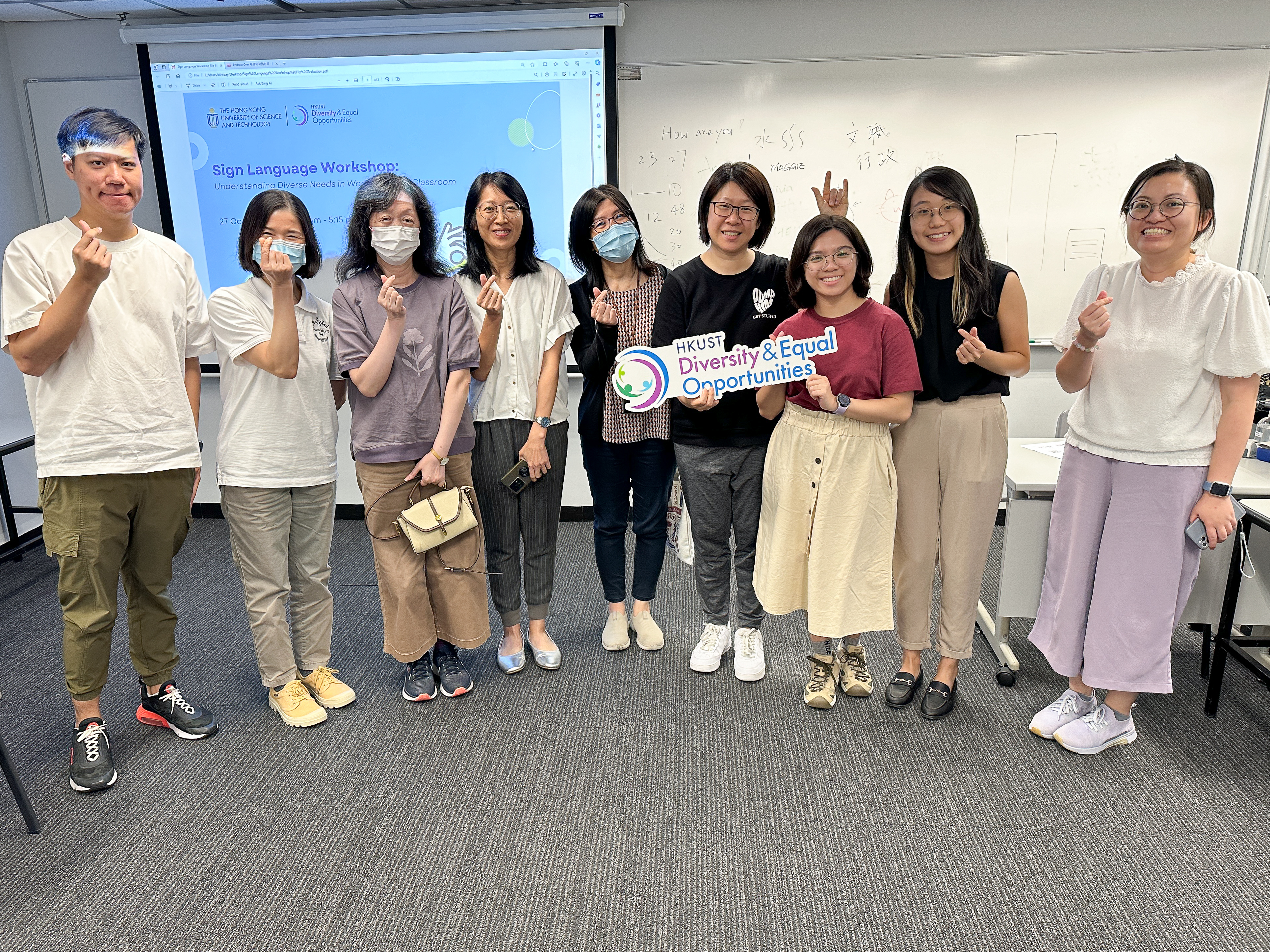 Sign Language: Understanding Diverse Needs in Workplace and Classroom
