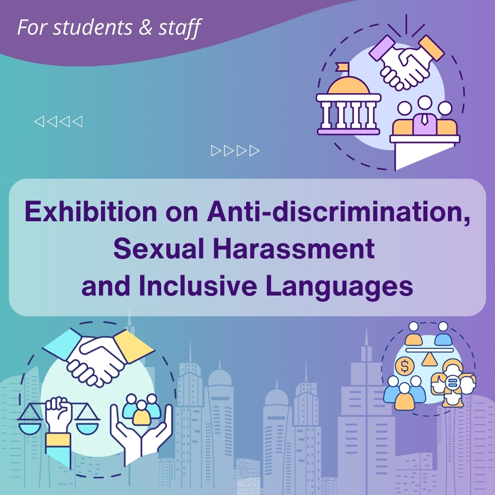 Exhibition on Anti-discrimination Sexual Harassment and Inclusive Languages